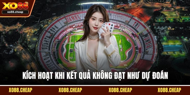 Kích hoạt khi kết quả không đạt như dự đoán